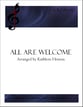 All Are Welcome piano sheet music cover